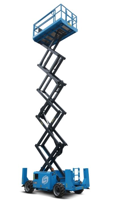 12 Metre Arazi Tipi Ak�l� 4x4 Makasl� Manlift